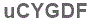 The text to enter in the texbox below is: uCYGDF