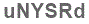 The text to enter in the texbox below is: uNYSRd