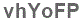 The text to enter in the texbox below is: vhYoFP