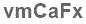 The text to enter in the texbox below is: vmCaFx