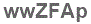 The text to enter in the texbox below is: wwZFAp