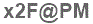 The text to enter in the texbox below is: x2F@PM