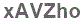 The text to enter in the texbox below is: xAVZho