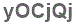 The text to enter in the texbox below is: yOCjQj
