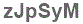 The text to enter in the texbox below is: zJpSyM