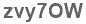 The text to enter in the texbox below is: zvy7OW